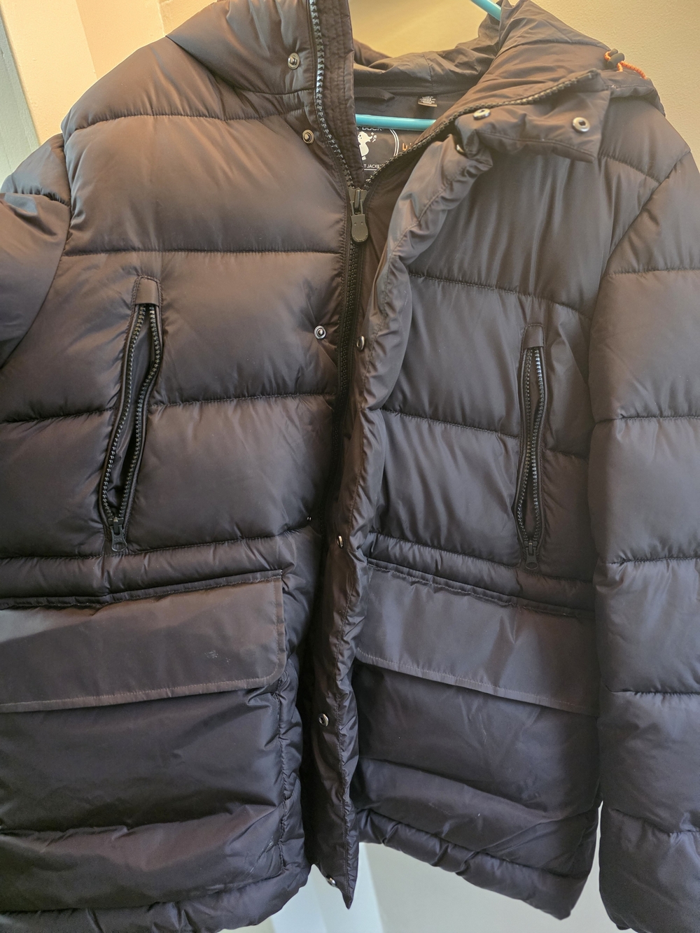Save The Duck Plumtech Synthetic Down Jacket - Black